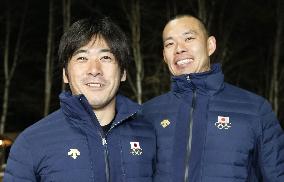 Team Japan in two-man bobsleigh at Sochi Games