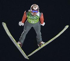Japan's Takeuchi in team ski jumping at Sochi Games