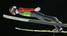 Japan's Takeuchi in team ski jumping at Sochi Games