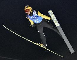 Japan's Kasai in team ski jumping at Sochi Games