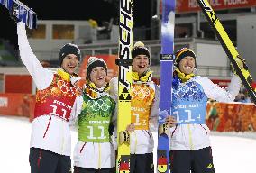 Germany wins gold in team ski jumping at Sochi Games