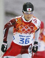 Japan's Y. Watabe 35th in Nordic combined large hill