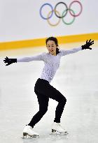 Japan's Asada prepares for women's short program