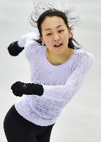 Japan's Asada prepares for women's short program