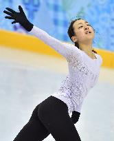 Japan's Asada prepares for women's short program