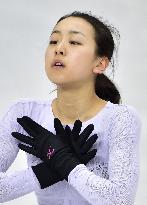 Japan's Asada prepares for women's short program