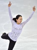 Japan's Asada prepares for women's short program