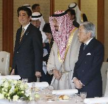 Japan emperor meets Saudi Arabian crown prince