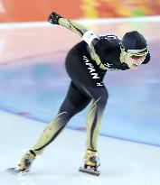 Japan's Hozumi 13th in women's 5,000m speed skating