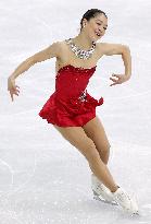 Japan's Suzuki in women's short program in Sochi