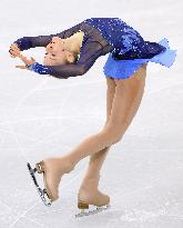 Lipnitskaia performs in women's short program in Sochi