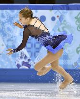 Lipnitskaia in women's short program in Sochi