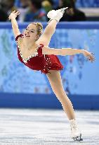 Gold of U.S. performs in women's short program in Sochi