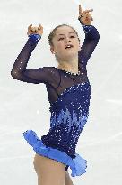 Lipnitskaia in women's short program in Sochi