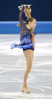 Lipnitskaia competes in women's short program in Sochi