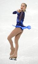 Lipnitskaia's performance in women's short program