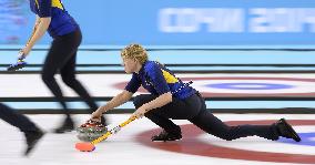 Sweden plays in women's curling gold medal game