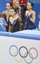 Asada, Murakami before free skating in Sochi