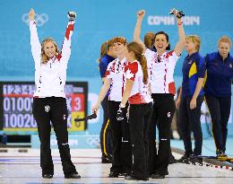 Canada wins women's curling gold in Sochi