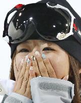 Japan's Onozuka wins bronze in women's ski halfpipe