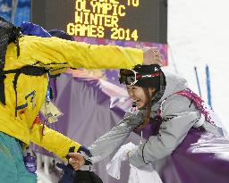 Japan's Onozuka wins bronze in women's ski halfpipe