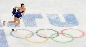 Japan's Asada in women's free skating in Sochi