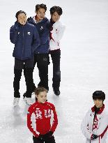 Sochi figure skating exhibition practice