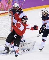 Canada wins gold in women's ice hockey