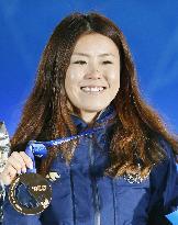 Japan's Onozuka wins bronze in women's ski halfpipe