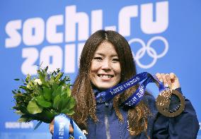 Japan's Onozuka wins bronze in women's ski halfpipe