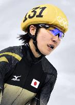 Japan's Sakai competes in women's short track 1000m