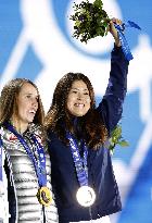 Japan's Onozuka wins bronze in women's ski halfpipe