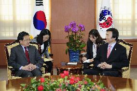 China's Liu, S. Korea's Yun meet over N. Korea issues