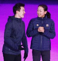 Japan's Asada, Canada's Chan practice for figure skating gala