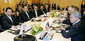 Crucial TPP ministerial meeting begins in Singapore