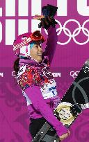 Japan's Takeuchi fails in women's snowboard parallel slalom