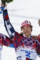 Russia's Wild wins gold in men's snowboard parallel slalom