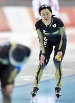 Japan 4th in women's speed skating team pursuit