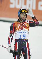 Japan's Yuasa withdraws from men's skiing slalom