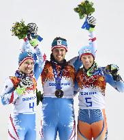 Austria's Matt wins gold in men's skiing slalom