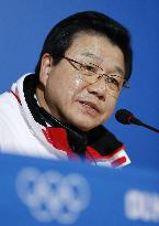 2018 Games organizing comm. head Kim at press conference