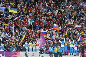 Russia awarded silver in women's relay biathlon