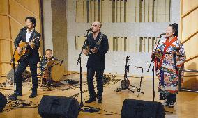 Okinawa musicians perform at New York concert