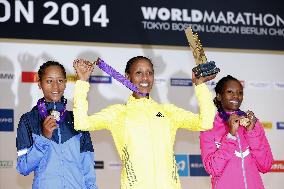 Ethiopia's Tsegaye wins Tokyo Marathon women's race