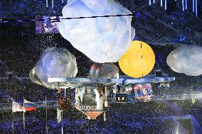 Chagall fantasy world shown at Sochi Games Closing Ceremony