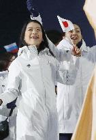 Japanese figure skaters Suzuki, Asada join Closing Ceremony