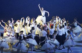 Ballet dancers perform at Closing Ceremony for Sochi Games