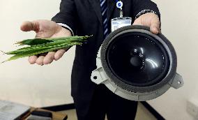 Panasonic unveils bamboo-fiber speaker