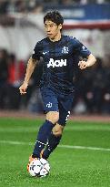 Japan midfielder Kagawa of Manchester United in action