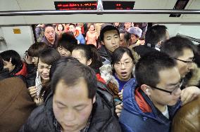 Rush hour in Beijing